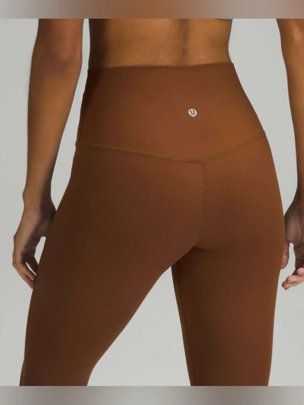 Lululemon Align Ribbed High-Rise Crop 23